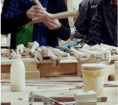 Pneumatic grinding machine application