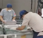 Pneumatic grinding machine application