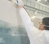 Pneumatic grinding machine application